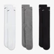 Набор мужских носков высоких хлопковых Nike U NK ED PLUS LTWT CRW 132 SX6888-964 42-46 3 пары Multicolor (194955548240) - изображение 2
