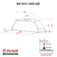 Вытяжка полновстраиваемая Perfelli BIS 9653 I 1000 LED - изображение 9