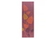 Коврик для йоги Leaves 3C Leela Collection Bodhi Красная Слива 183x60x0.45 см - изображение 1
