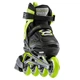 Роликові коньки дитячі Bladerunner PHOENIX M 32-35 Black/green - зображення 2
