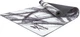 Коврик для йоги Reebok Natural Rubber Yoga Mat RAYG-11080OM Уни 173 х 61 х 0.4 см Бело-серый мрамор (885652020923) - изображение 4