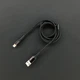 USB кабель Aspor AC-08 Micro Nylon LED 3A/1м- чорний - зображення 3