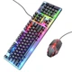 Компьютерная игровая Клавиатура Hoco GM18 с подсветкой и Мышкой - изображение 3
