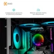 Водяне охолодження EKWB EK-Nucleus AIO CR240 Lux D-RGB (3831109851678) 287275 - зображення 10
