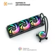 Система жидкостного охлаждения EKWB EK-Nucleus AIO CR360 Lux D-RGB Black (3831109851685) - изображение 12