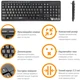 Клавіатура Piko KB-108 USB Black (1283126467103) - зображення 3