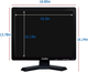 Монитор 19" JaiHo JH-LCD19 HD LCD 60 Гц - изображение 3