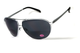 Окуляри біфокальні (захисні) Global Vision Aviator Bifocal (+3.0) (gray), чорні біфокальні лінзи в металевій оправі - зображення 7