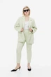 Брюки H&M 38 фисташковый 3008751471 - изображение 1