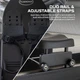 Гребний тренажер Fluid Apollo Plus Black - зображення 4
