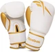 Боксерские перчатки Reebok Boxing Gloves (RSCB-11117GD) White/Gold 14 унций - изображение 1