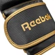 Набор боксерских перчаток и бинтов Reebok Boxing Gloves + Wraps Set (RSCB-11117GBS) Black/Gold 12 унций - изображение 9