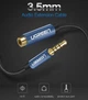 Кабель UGREEN AV118 3.5mm Male to 3.5mm Female Extensioin Cable 2m Blue (40675) - изображение 10