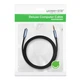 Кабель UGREEN AV118 3.5mm Male to 3.5mm Female Extensioin Cable 2m Blue (40675) - изображение 11