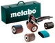 Щіткова шліфувальна машина Metabo SE 17-200 RT Set + кейс + валик + 3 шлифдиска + 3 шліфувальної стрічки (602259500) - зображення 1