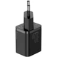Сетевое зарядное устройство с входом Type-C BASEUS Super Si quick charger (1Type-C, 3A/30W, PD/QC). Black - изображение 2