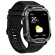 Смарт-годинник Smart Watch MK66 Sport чорний з функцією Bluetooth дзвінка - изображение 5