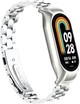 Металлический ремешок Shark для Mi Smart Band 8 Silver (33572-59) - изображение 4