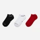 Набор носков Nike U J ED CUSH POLY NS 144 DX9656-902 38-42 3 пары Красный/Белый/Черный (196152694317) - изображение 1