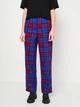 Брюки женские Stradivarius 7454/187/010 34 Синие с красным (SZ07454187010346) - изображение 1