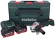 Акумуляторна кутова шліфмашина Metabo WB 18 LTX BL 15-125 Quick 2 акб 5.5 Ah, у кейсі (601730660) - зображення 1