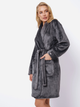 Szlafrok Aruelle Eva bathrobe L Czarny (5904541439792) - obraz 2