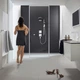 Верхній душ із кронштейном HANSGROHE Pulsify 260мм пластик білий 24150700 - зображення 3