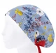 Медицинская шапочка женская HeadwearUniverse универсальная принт Флора - изображение 3