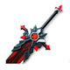 Дворучний меч Вовча смерть Косплей Геншин Імпакт Genshin Impact Wolf Tombstone 125см (20630) - зображення 3