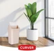Мусорное ведро с откидной крышкой Curver Click-IT 25L бежевый 04044 - изображение 3