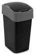 Контейнер для мусора Curver Flip Bin 25L черный 02171 - изображение 1