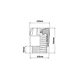 Крышка предохранителя 63A для Dlll Е33 [2333002] KD lll ETI - изображение 2