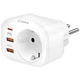Сетевое зарядное устройство Gelius Moxie GP-HC050 2USB (QC3.0) + Type-C (PD20W) White - изображение 4