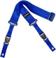 Гітарний ремінь DIMARZIO 2 INCH NYLON CLIPLOCK BLUE - зображення 1