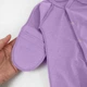 Чоловічок однотонний для новонародженої Tunes Purple Бузок 62cm (1-3 місяці) - зображення 3
