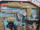 Детский игровой военный набор Force Military автомат с трещоткой, пистолет свет, звук, бронежилет, защитная маска, бинокль, кобура 36140 - изображение 4