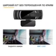 Веб-камера SWT C207 FullHD 1080P (1920х1080) с встроенным микрофоном и шторкой на объектив - изображение 6