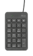 Клавиатура цифровая Trust Xalas USB Numeric Keypad 22221 проводная Черный - изображение 2