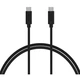Кабель USB 2.0 Type-C M-M Choetech CC0004 3м 60W PVC чорний - зображення 1