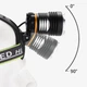 Ліхтар налобний акумуляторний BL-8003-P50 2x18650 zoom black - зображення 2