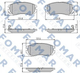 Тормозные колодки FOMAR FO932381 Hyundai Sonata, Coupe, Tucson, Elantra; KIA Soul, Sportage, Magentis, Optima 1FE0058101, 45022SNBE01, 581011FE00 - изображение 1