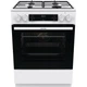 Плита Gorenje комби, 71л, 60x60см, дисплей, чугун, с крышкой, программатор IconLed,нерж (GKS6C70XF) - изображение 1