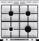 Плита Gorenje комби, 71л, 60x60см, дисплей, чугун, с крышкой, программатор IconLed,нерж (GKS6C70XF) - изображение 5