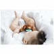 Пустышка MinikOiOi силиконовая с мягкой игрушкой Sleep Buddy 0+m (Moi) (101010008) - изображение 5
