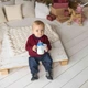 Поильник-непроливайка Baboo с силиконовым носиком, 260 мл, 6+ мес (Transporti / голубая) (8-121) - изображение 6