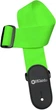 Ремень гитарный DIMARZIO NYLON WITH LEATHER ENDS (NEON GREEN) - изображение 1