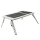 Портативний складаний столик для ноутбука з охолодженням 2 USB кулерами E-Table LD-09 (Чорний) - зображення 2