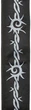 Ремень гитарный D'Addario PLANET LOCK GUITAR STRAP (BARBED WIRE) - изображение 3