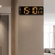 Настенные электронные часы Mids 6629R с большими цифрами, термометр, календарь, секундомер, таймер, черные - изображение 8