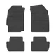 Коврики резиновые в салон Frogum Chevrolet Spark III от 2009 - 2015 (0698) - изображение 1